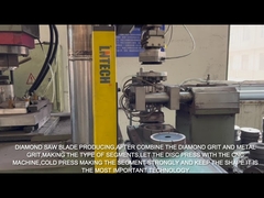 Lame de coupe Diamond T Turbo, presse à froid pour granit et marbre