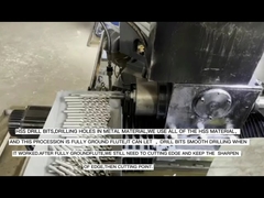 Forets hélicoïdaux DIN338 HSS 3-13mm HSS Co8 % pour acier inoxydable, finition ambre