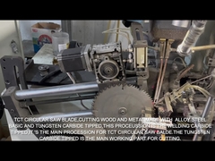 Lame de scie circulaire à pointe de carbure de tungstène pour la coupe du bois et de l'aluminium