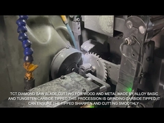 Lame de scie circulaire à pointe de carbure de tungstène pour la coupe du bois et de l'aluminium