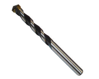 Mèche à maçonnerie en acier à haute teneur en carbone avec pointe en carbure de tungstène