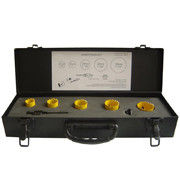 Jeu de scies cloches bimétal HSS 7 pièces en coffret aluminium 14-210mm
