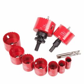 Ensemble de scies cloches bimétal HSS 3/4"-2 1/2" avec mandrin et adaptateur