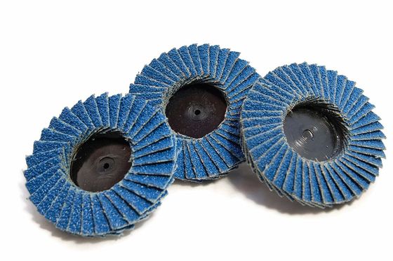 Disques à clapet en zirconium 4-7 pouces 40 60 80 Grit pour le meulage des métaux