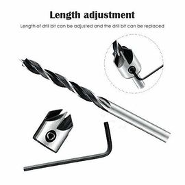 HSS Brad Point Countersink Forgeur de pièces 5 pièces DIN/ANSI