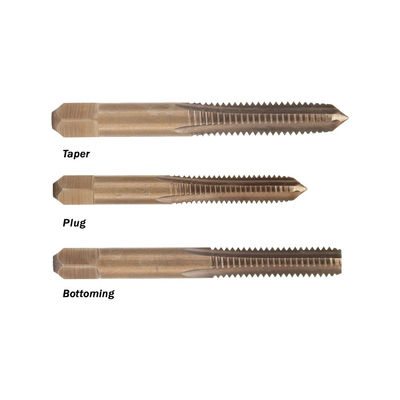 Tarauds machine à filetage droit HSS DIN352 M1-M64 Acier allié