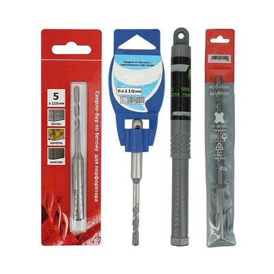 Mèche de marteau SDS Plus à pointe en carbure de tungstène pour béton