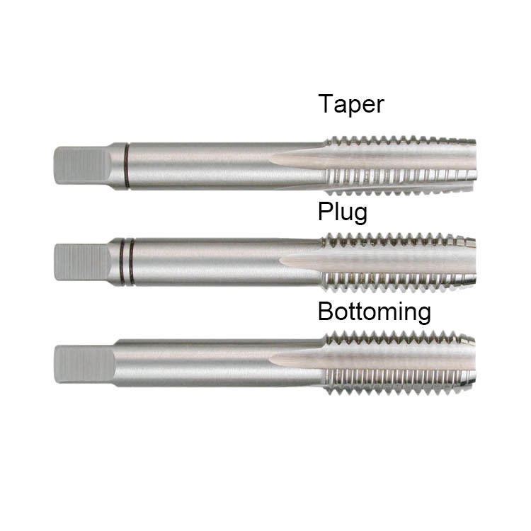 Tarauds machine à filetage droit HSS DIN352 M1-M64 Acier allié
