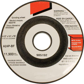 Outil abrasif plat d'oxyde d'aluminium de résine, roue abrasive de coupe