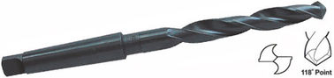long type DIN341 oxyde de 16mm noir de peu de perceuse de torsion de HSS de jambe de chandelle de HSS pour le métal