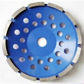 Roue à coupe de diamant en acier allié à seule rangée pour le broyage de pierre