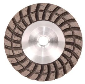 Meule diamantée double turbo rangée pour le meulage du béton et de la pierre