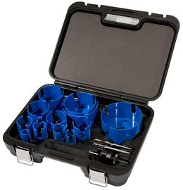Le CTT bleu universel de couleur trouent a vu le kit pour le bois/métal/plâtre/en céramique