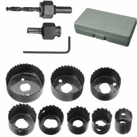 Kit de scies cloches en bois 11 pièces, 3/4 à 2 1/2 pouces, acier à haute teneur en carbone