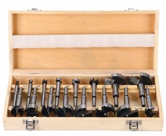 Jeu de mèches Forstner en acier à haute teneur en carbone de 1/4 à 2 pouces pour le travail du bois