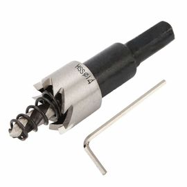 HSS 14 mm scie à trous avec rampe à 3 glissades et finition en Ti