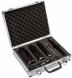 Ensemble de 3 mèches à diamant pour carottage à sec avec adaptateurs SDS Hex