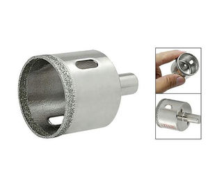 Pièces de noyau en diamant électroplaqué pour verre et carreaux 6-100 mm