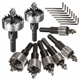 Série de scies à trous HSS 8 pièces en acier à grande vitesse pour le forage des métaux