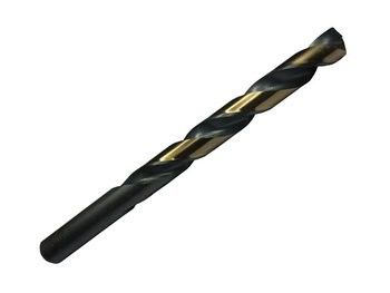 peu de perceuse de HSS de longueur de l'ouvrier 21pcs réglé noir et boîte en métal de HSS m2 de finition d'or